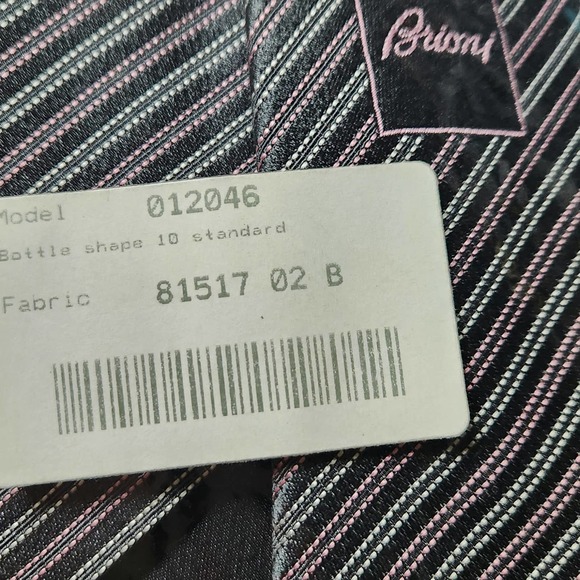Brioni Stripes Silk Tie - Picture 5 of 5